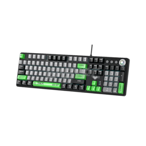 AULA F2088 Pro Wired Mechanical Keyboard Type-C Cable Multi color keycaps