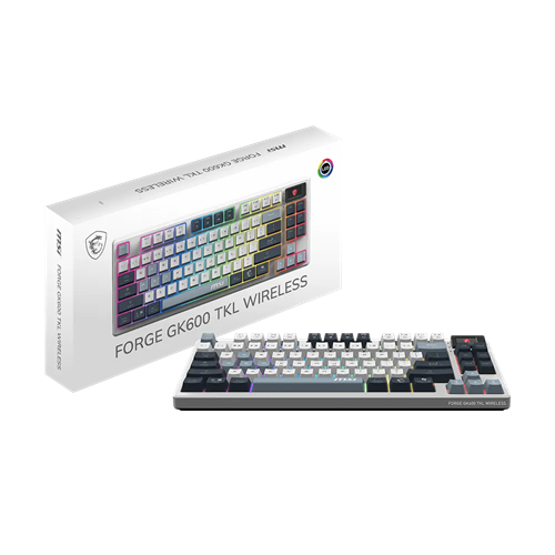 MSI FORGE GK600 TKL W SKY
